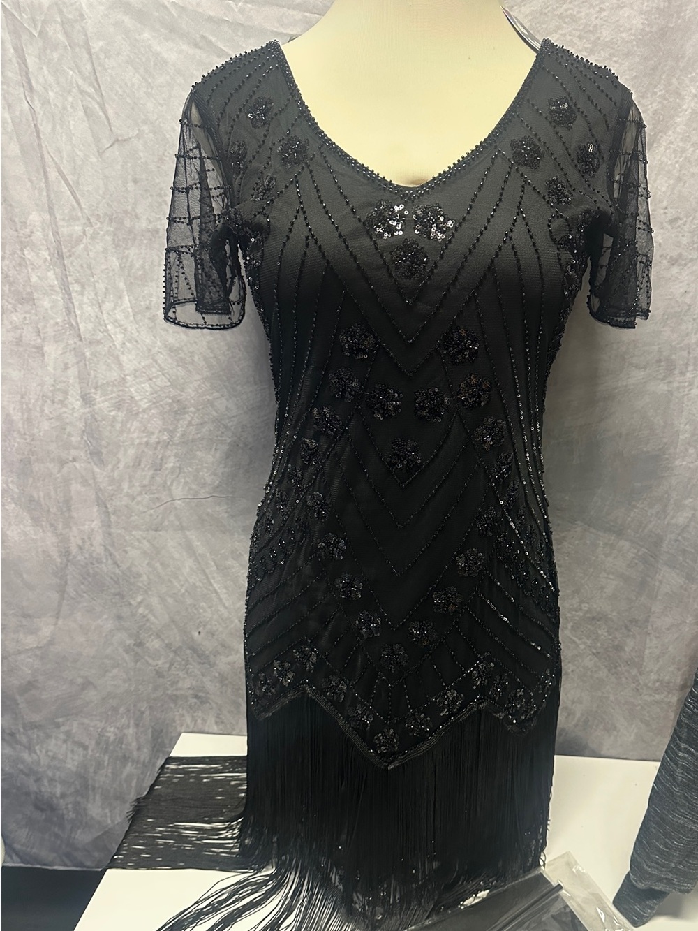 XLarge flapper Dress with accessories